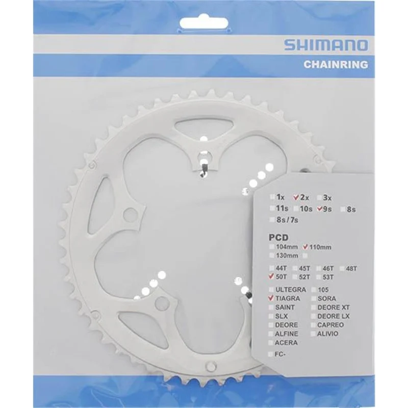 Shimano Kettenblatt TIAGRA FC-4550 50 Zähne Silber