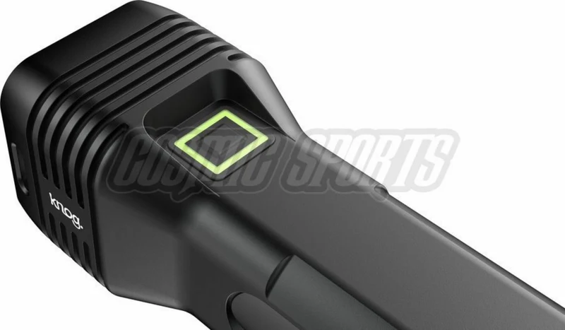 Knog Blinder 120 Lux Fahrradlampe StVZO weiße LED inkl. Lenkerhalterung schwarz