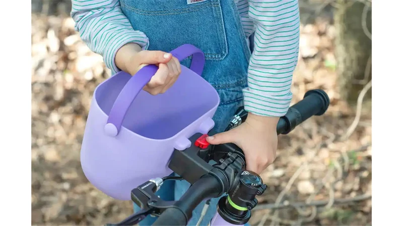 KLICKfix Lori Basket Lenkerkorb lavender 2.5 L