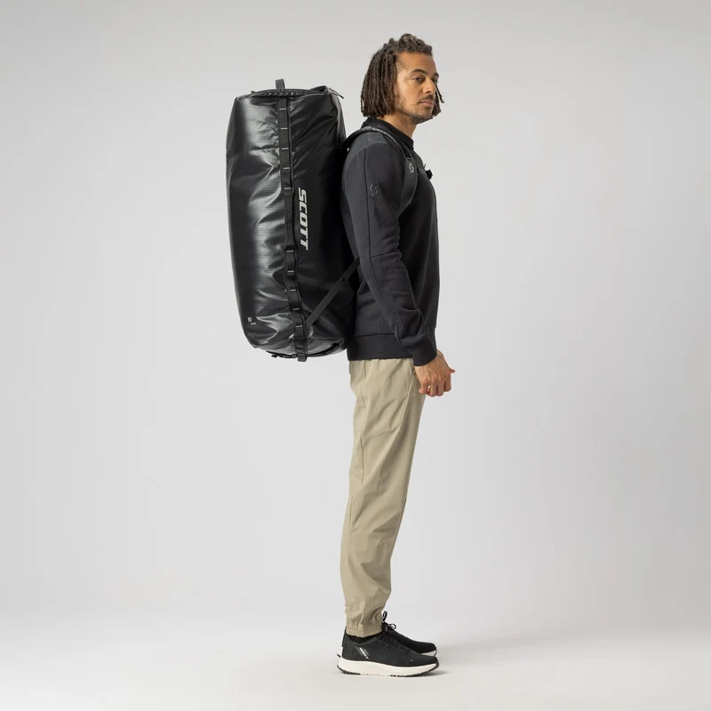 Scott Duffel Bag Travel Reisetasche black/fog grey 90 L