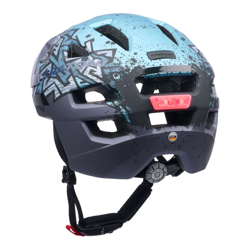 Cratoni Maxster Pro Kinder-Helm wild-blue matt S/M (51-56 cm)