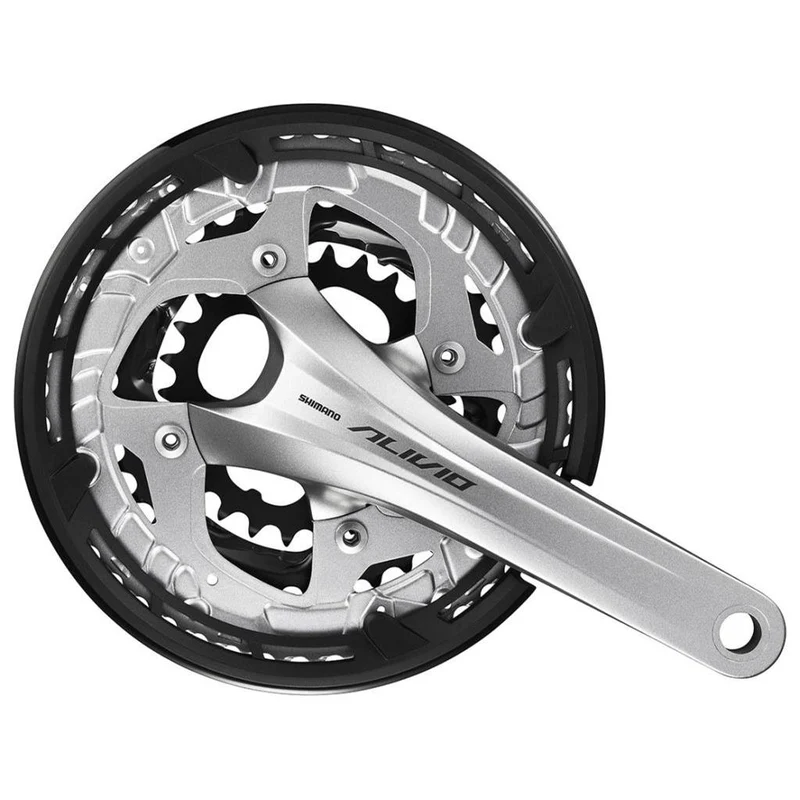 Shimano Kurbelgarnitur Alivio 170 48-36-26Sil