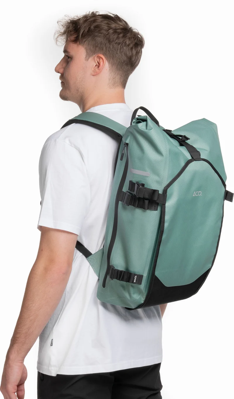 Acid Seitentasche & Rucksack Flip Pro SMLink 2.0 green 25 L