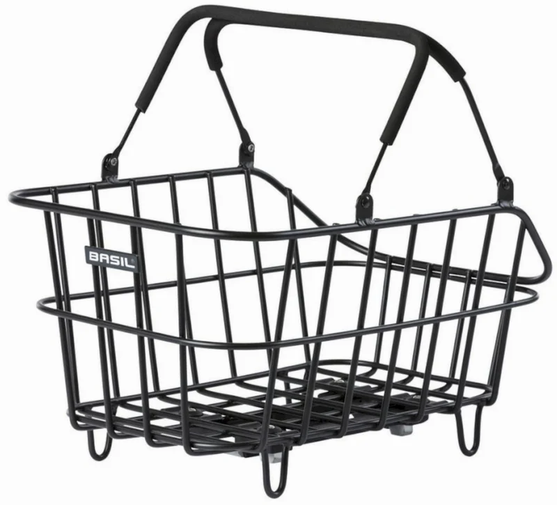 Basil Cento Alu MIK 2.0 Gepäckträgerkorb schwarz 22 L