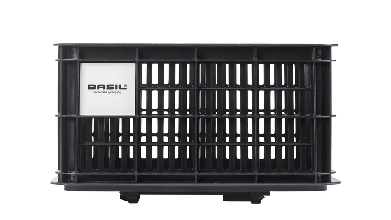Basil Crate S MIK 2.0 Kunststoff-Fahrradkasten schwarz 17,5 L