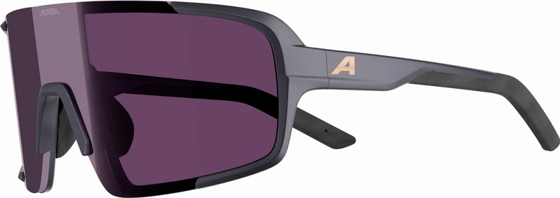 Alpina Lumin Sportbrille gun-metal matt/pink one size