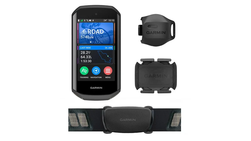Garmin Edge 1050 Bundle mit LCD-Display Fahrradcomputer