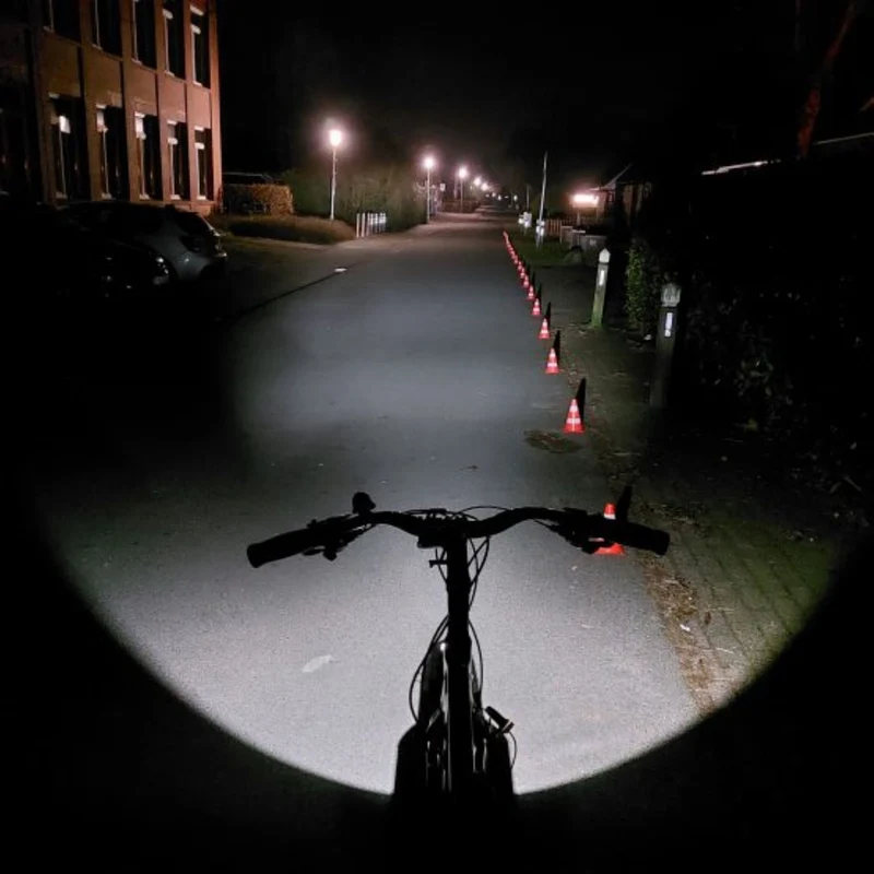 Lunivo e-DIA F170/120 Lux E-Bike Licht-Power mit Fernlicht schwarz