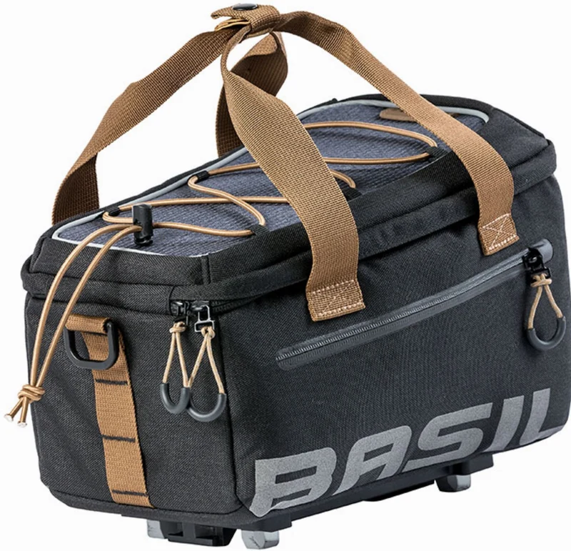Basil Miles Trunkbag MIK 2.0 Gepäckträgertasche dunkelgrau 7 L