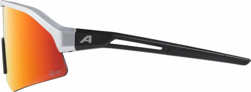 Alpina Sonic HR Q-Lite Sportbrille aluminium/mirror red one size
