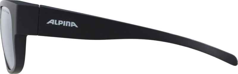 Alpina Overview II P Sportbrille black matt/polarisation mirror black one size