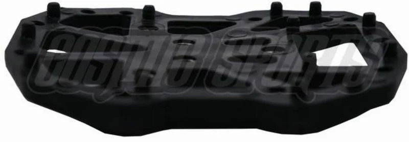 NG Sports Keihee Pedalplattform Adapter für Klickpedale 2-Loch + 3-Loch 1 Paar schwarz 90 x 80 x 7 mm