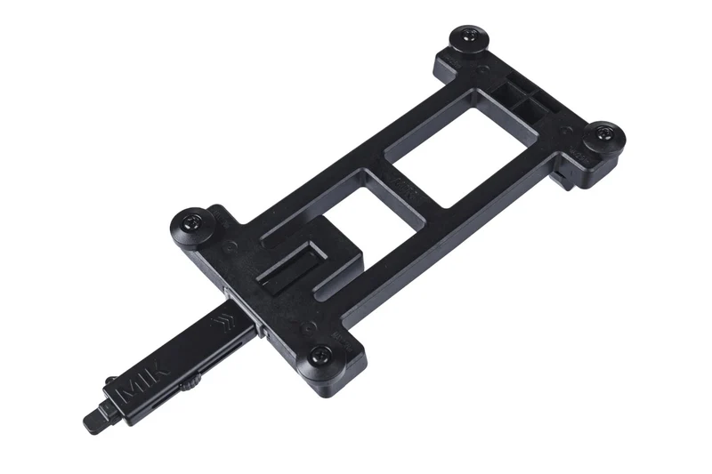 Basil Mik 2.0 Adapterplatte schwarz f. abnehm. Fahrradzubehör
