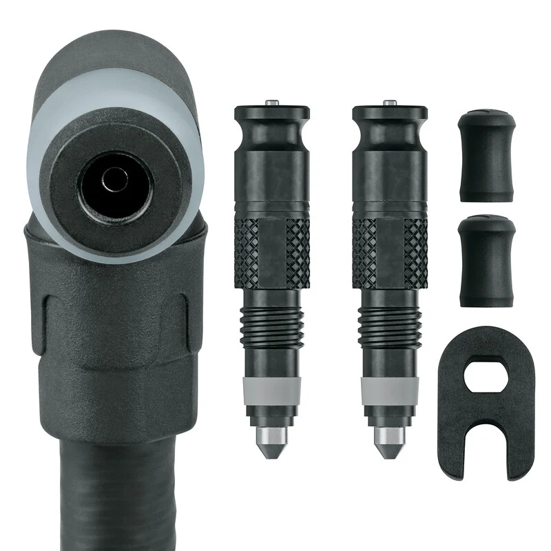 Schwalbe Clik Valve Umrüst-Set SV-SCV inkl. SKS Clik Valve-Pumpenkopf