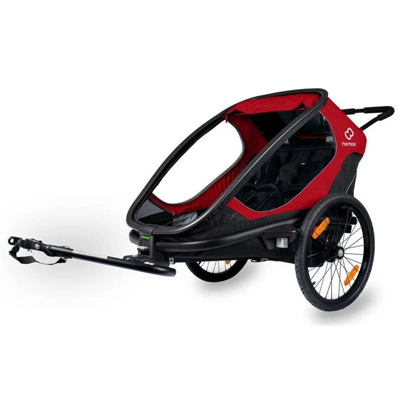 Hamax Anhänger Outback 2In1 Rot/Sw