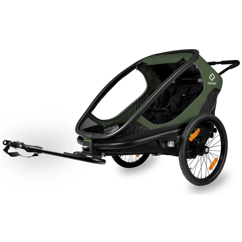 Hamax Anhänger Outback 2In1 Grün/Sw