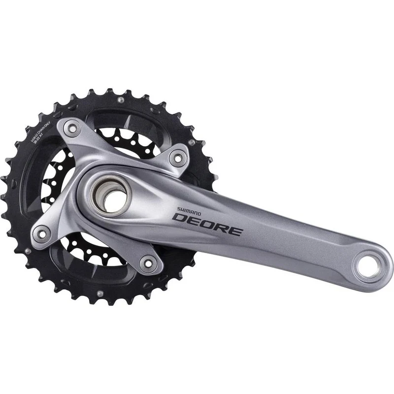 Shimano Kurbelgarnitur Deore 175 36-22 Silber
