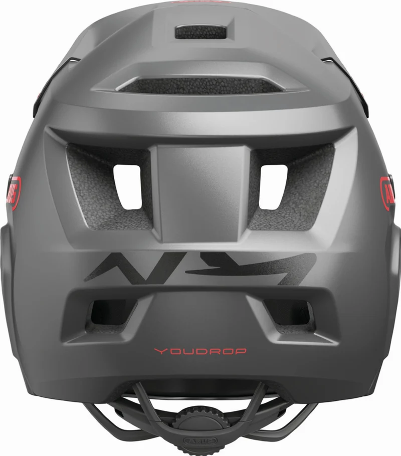 Abus YouDrop FF Kinder-Helm Ti silver S (48-55 cm)