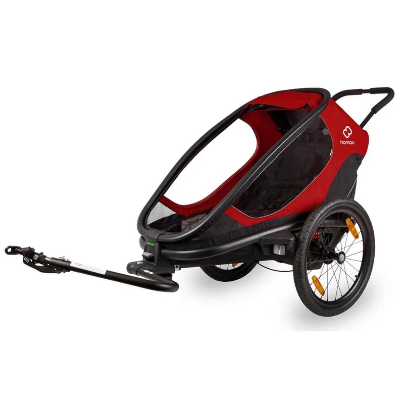 Hamax Anhänger Outback One Rot/Sw