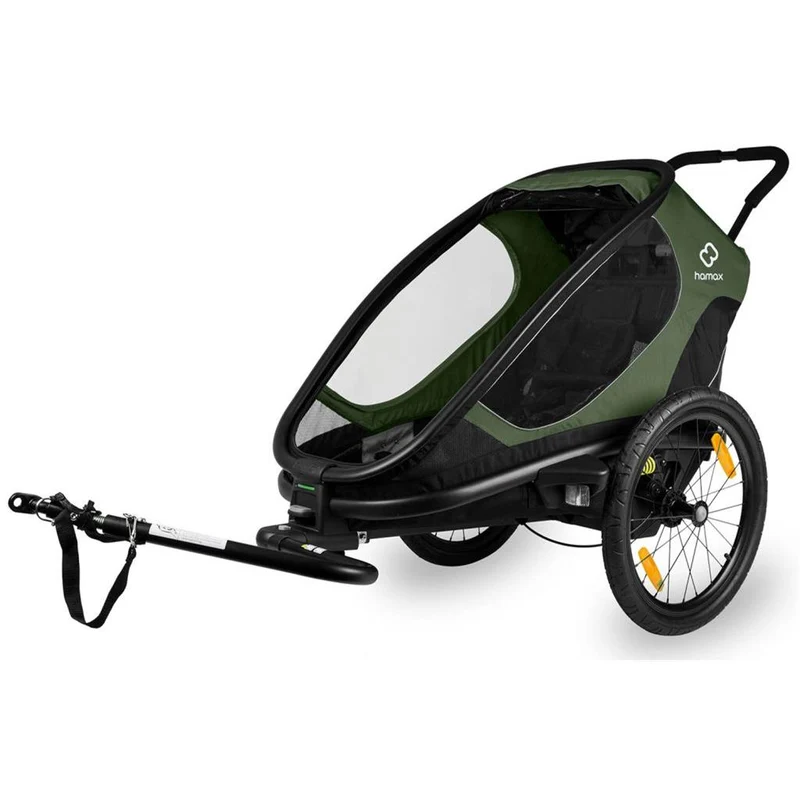 Hamax Anhänger Outback One Grün/Sw