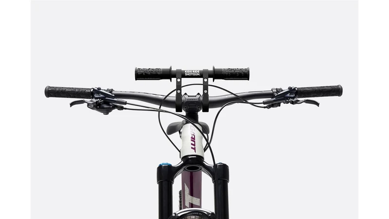Kids Ride Shotgun 2.0 MTB Kindersitzlenker, 25.4/31.8/35.0MM, 250MM, 19MM Griffdurchmesser, Black