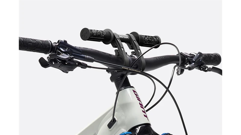 Kids Ride Shotgun 2.0 MTB Kindersitzlenker, 25.4/31.8/35.0MM, 250MM, 19MM Griffdurchmesser, Black