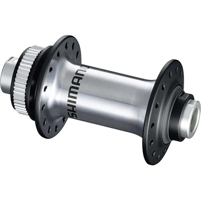 Shimano Vorderradnabe HB-RS770 Center-Lock 32 Loch Steckachse E-Thru 100x12 mm Silber