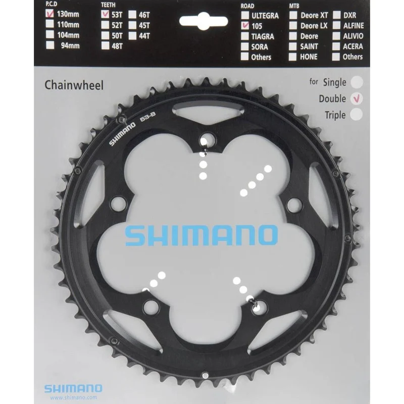 Shimano Kettenblatt 53Z.5700 2f. Schw.