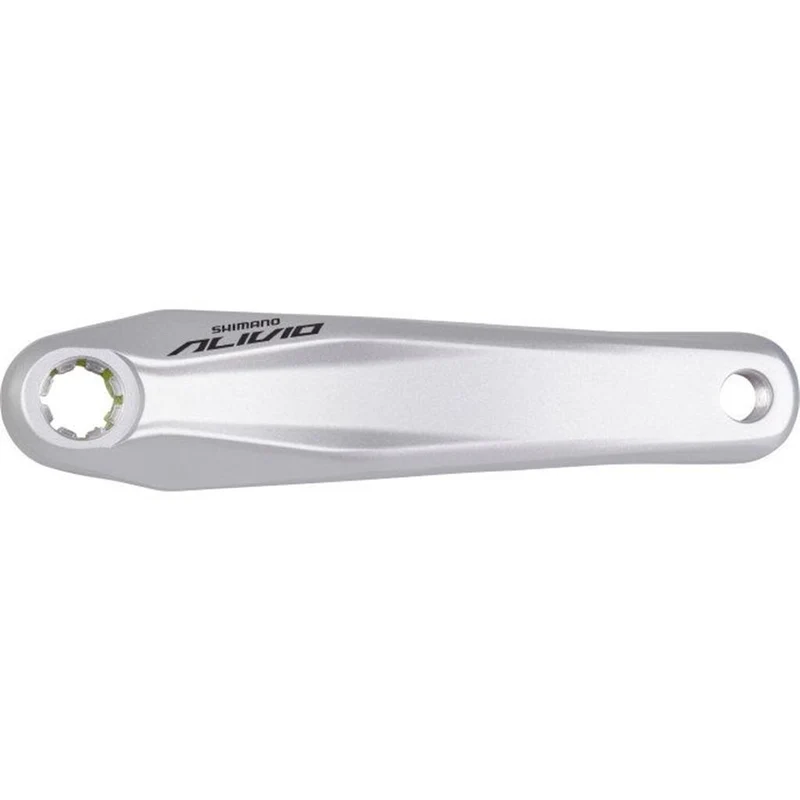 Shimano Kurbel Links 175mm Silber Mit
