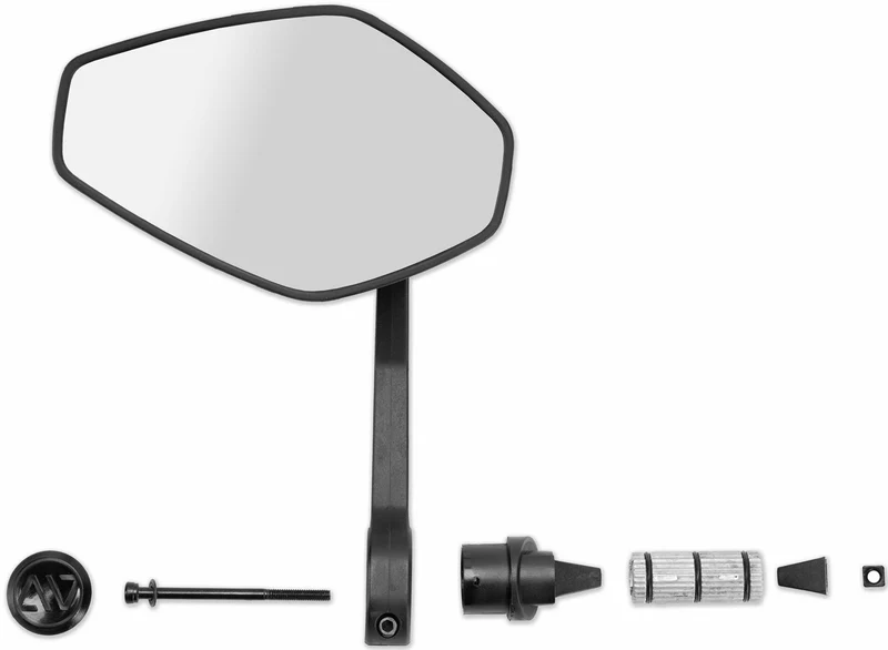 Acid Comfort Griff Adapter für Spiegel PRO black 48 x 26 mm