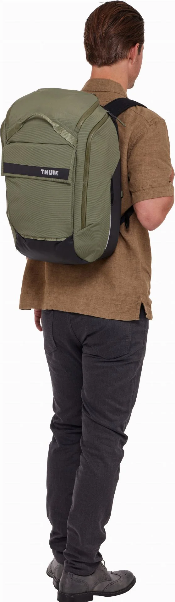 Thule Paramount Hybrid Pannier Fahrradpacktasche und Rucksack in einem Soft Green 26 L