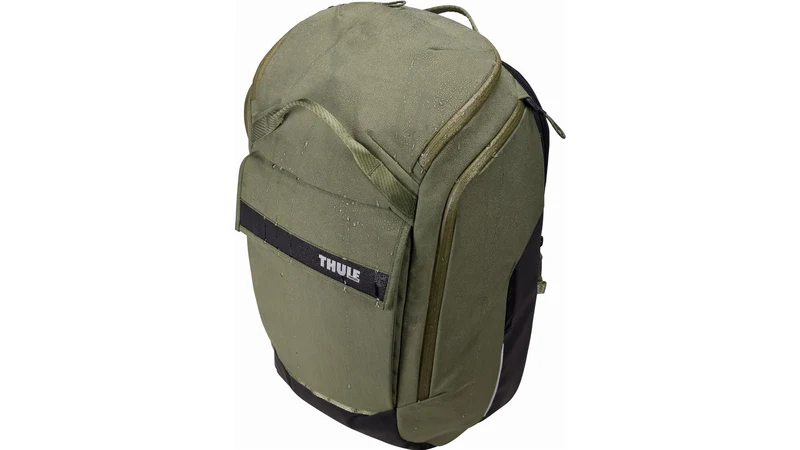 Thule Paramount Hybrid Pannier Fahrradpacktasche und Rucksack in einem Soft Green 26 L