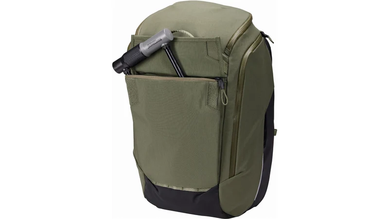 Thule Paramount Hybrid Pannier Fahrradpacktasche und Rucksack in einem Soft Green 26 L