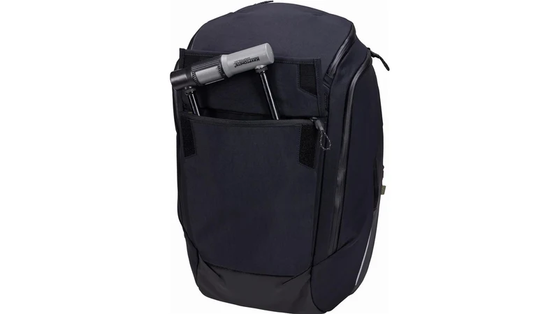 Thule Paramount Hybrid Pannier Fahrradpacktasche und Rucksack in einem schwarz 26 L