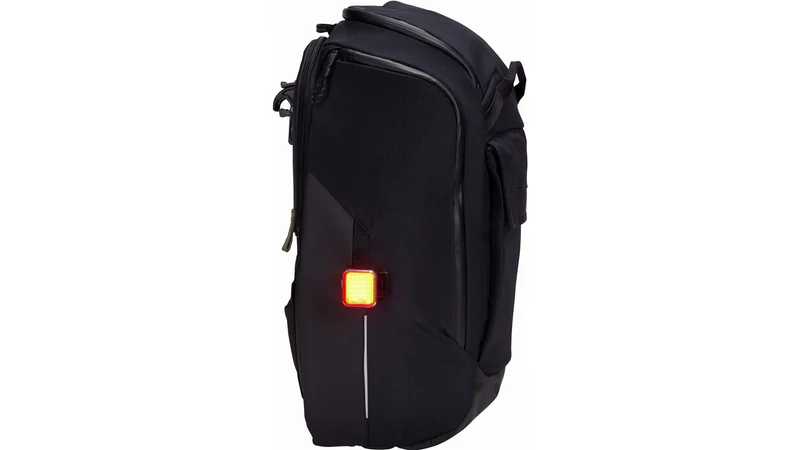 Thule Paramount Hybrid Pannier Fahrradpacktasche und Rucksack in einem schwarz 26 L