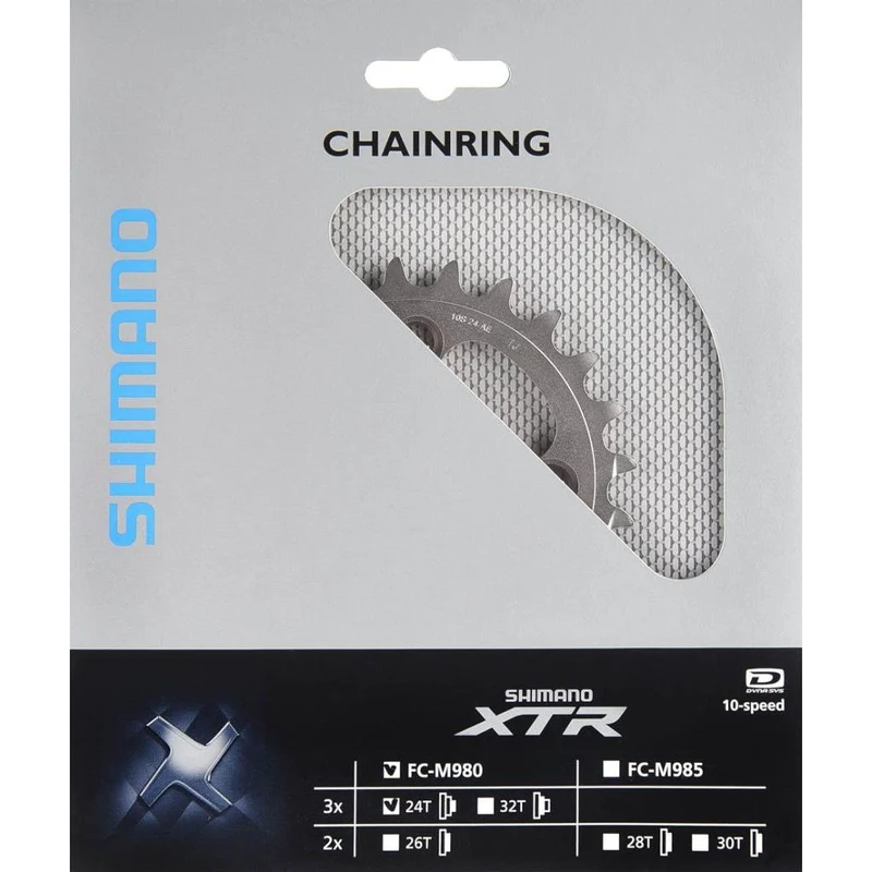Shimano Kettenblatt 24Z. XTR Fcm980