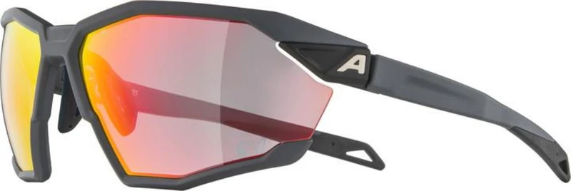Alpina Twist Six QV Sportbrille midnight/quattro/variofl.mirror+ rainb. one size