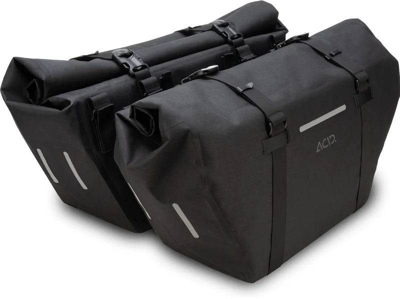 Acid Seitentasche Pro Longtail black 45 Liter (90 Liter/Paar)