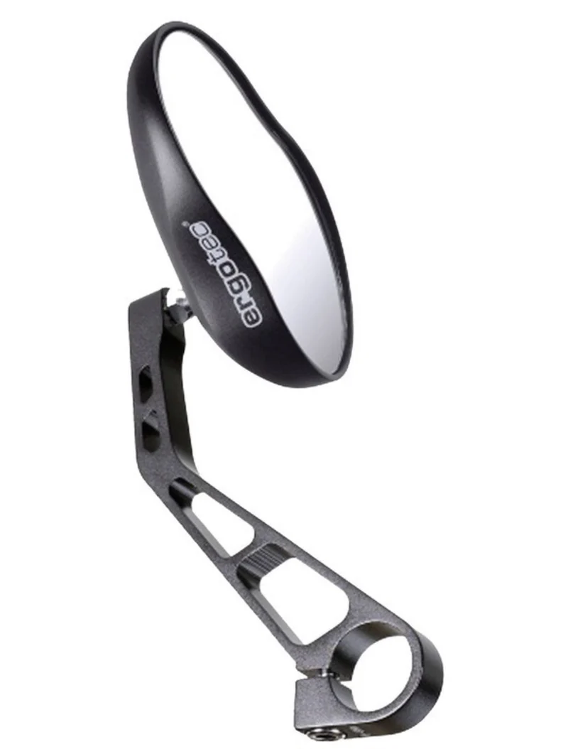 B-Ware - Ergotec Rückspiegel M-99 ür Links-/ Rechtsmontage alu schwarz (Gebrauchtware)