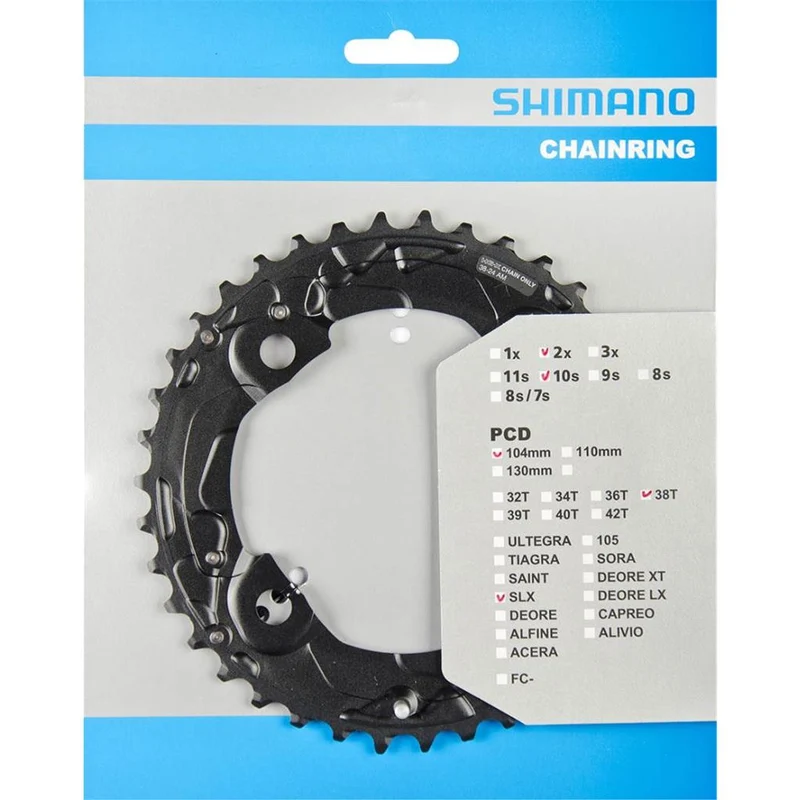 Shimano Kettenblatt 38Z SLX Fcm675/Am