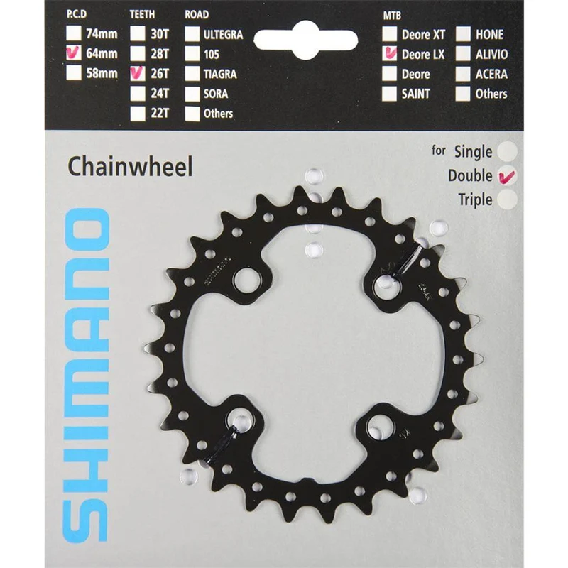 Shimano Kettenblatt 26Z SLX Fcm675