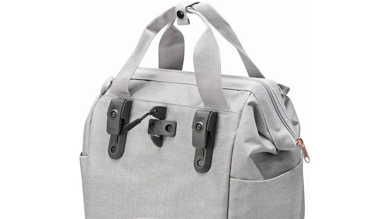 KLICKfix Roomy GT Gepäckträgertasche twist sky rose 12 L