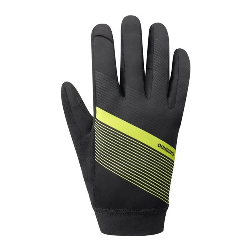 Shimano Wind Control Gloves Gelb S
