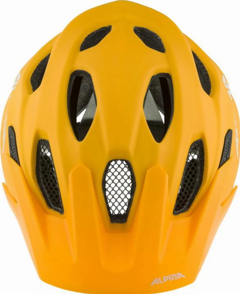 Alpina Carapax Junior Kinder-Helm burned-yellow matt 51-56 cm