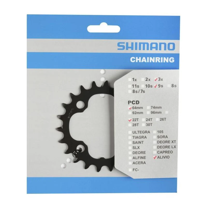 Shimano Kettenblatt 40-30-22T M4050