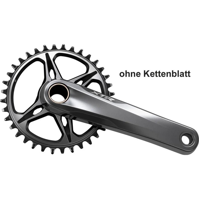 Shimano Kurbelgarnitur XTR 170 Eng.Q. O.Kbl