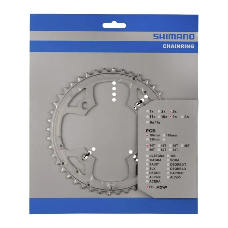 Shimano Kettenblatt 44 Z. Stopper Pin