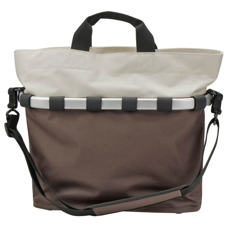 KLICKfix Bikebasket Oval M Mocca