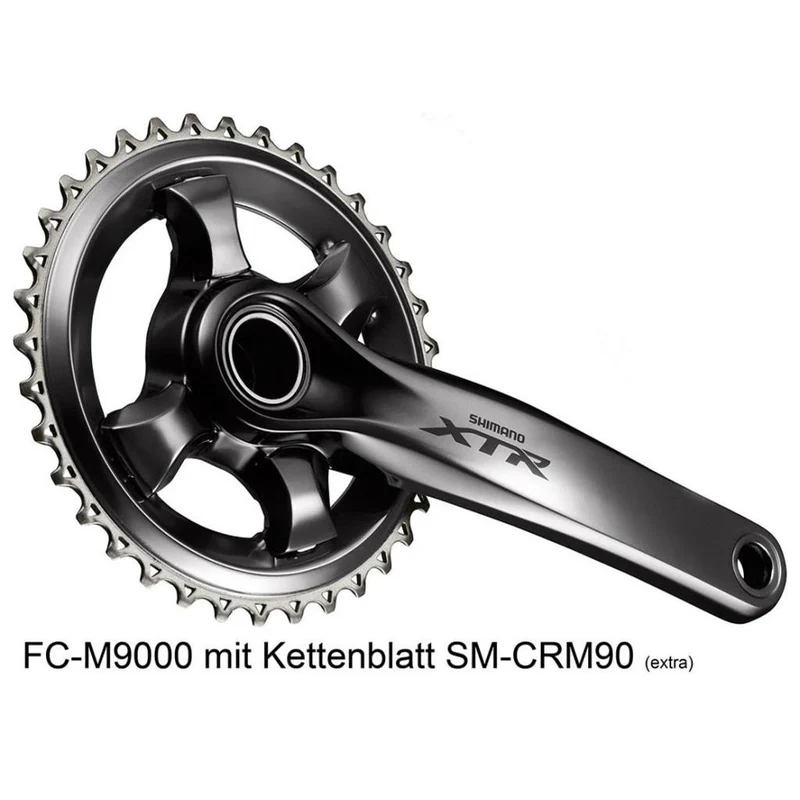 Shimano Kurbelgarnitur XTR 175 Eng.Q O.Kbl