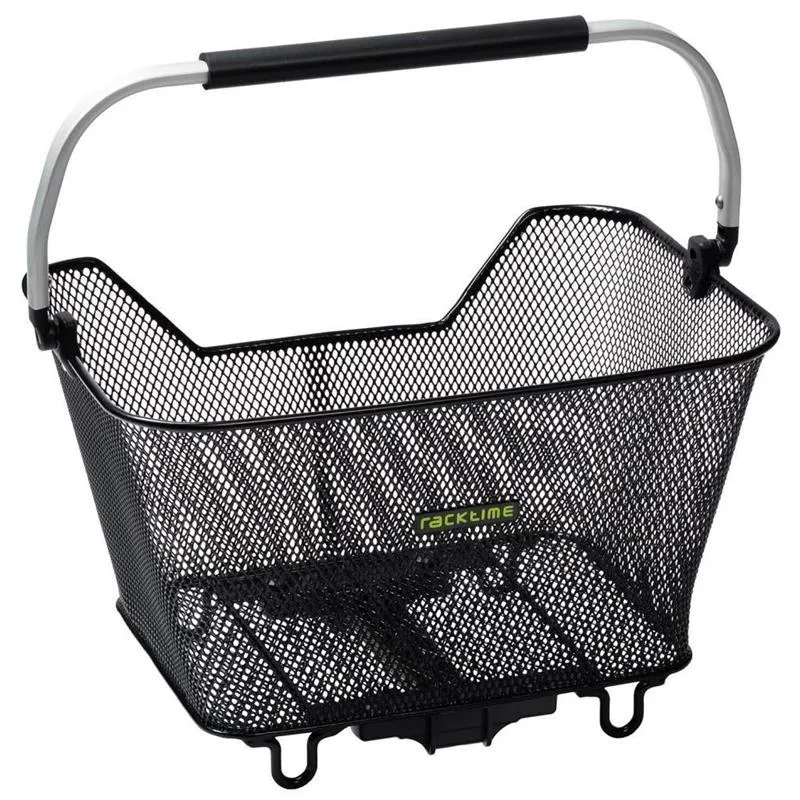 Racktime System Korb Racktime Baskit Deluxe 2.0 45x33x30cm, schwarz, 23ltr, Snapit 2.0